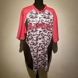 JOPLIN BLASTERS BASEBALL JERSEY 2X b20